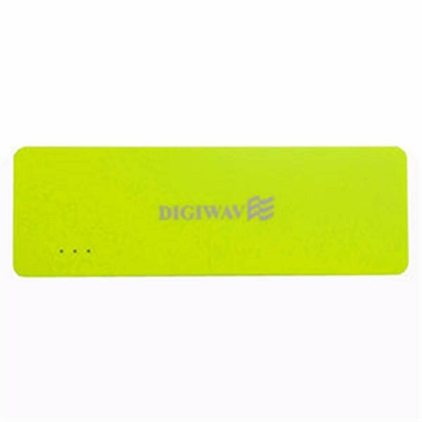 Green 3000Mah Portable Smart Power Bank - Green, Digiwave, Mfr#: DCP1030G (Green)